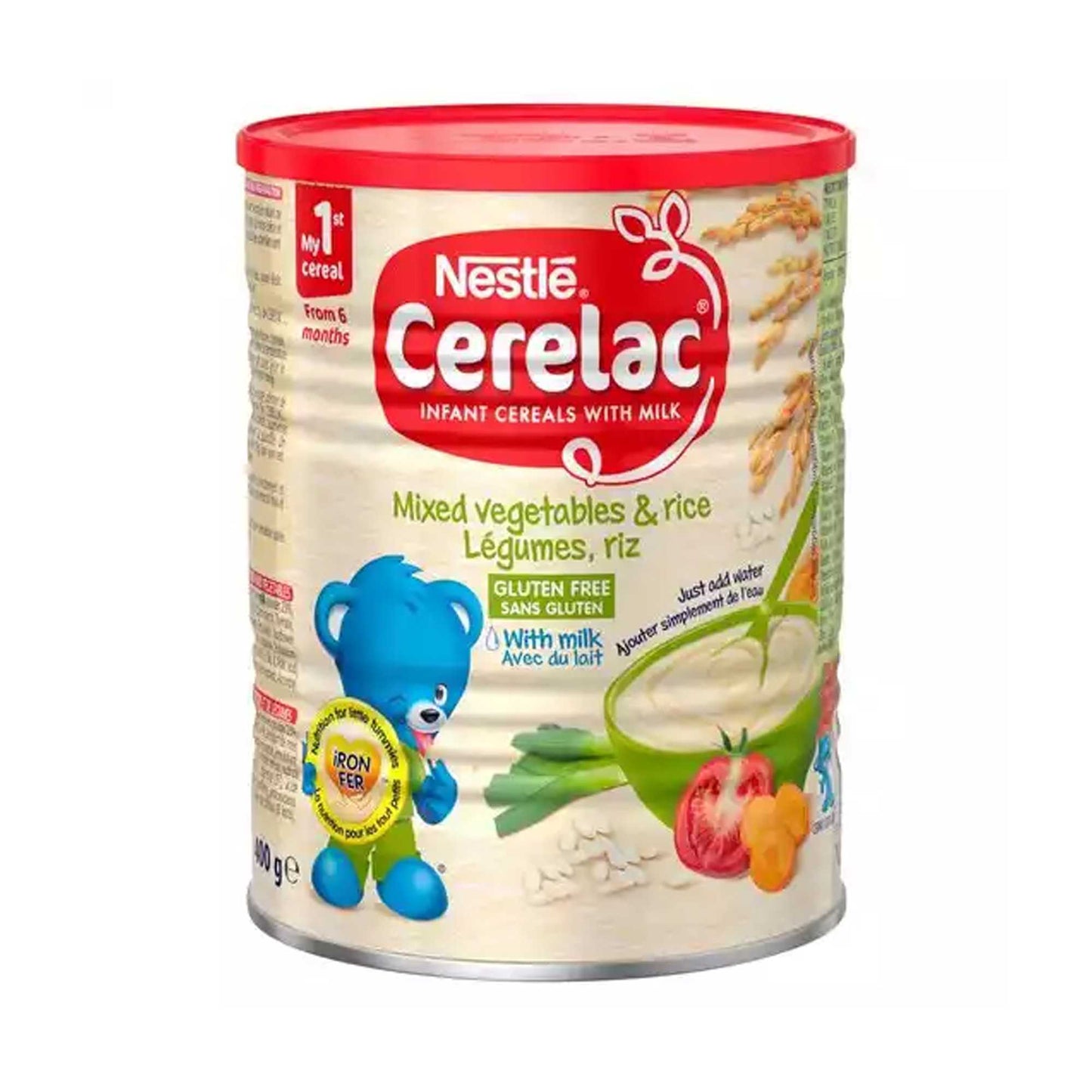 MASNestlé Cerelac Mixed Vegetable 7+ 400g-Fd