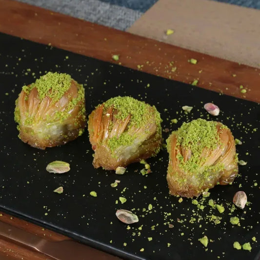 Letsdough Mussel Shaped Baklava with Pistachio 1kg