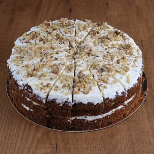 Letscake Carrot Cake (16 Pre-Portions)  1 x 2kg