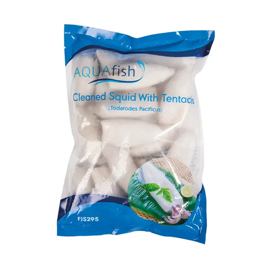 MASAquafish Cleaned Squid with Tentacles (10/20) -1kg-Food Raw Prawns Asetena Pa 