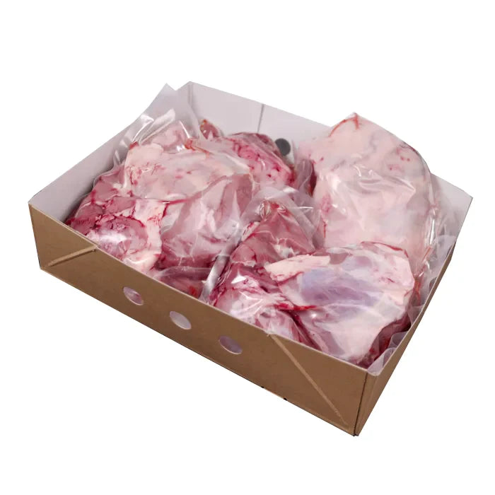 MASFresh UK Halal Boneless Lamb Legs (Price Per Kg) Box. Approx. 11kg-Food