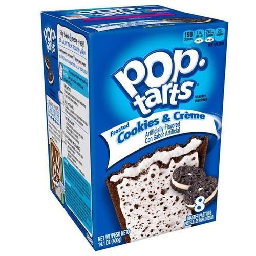 MASPop Tarts USA Cookies & Cream 384g Box of 6-Fd
