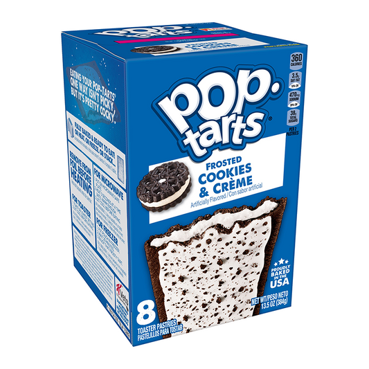 SKPop Tarts Cookies and amp Cream 8pz 384g