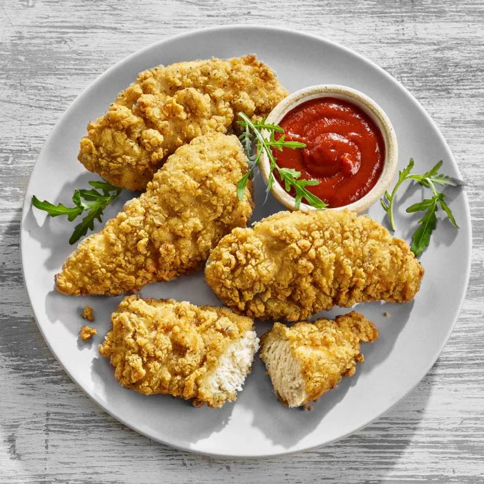 MASHalal Whole Muscle Crispy Southern Fried Chicken Strips-1x2kg-Food