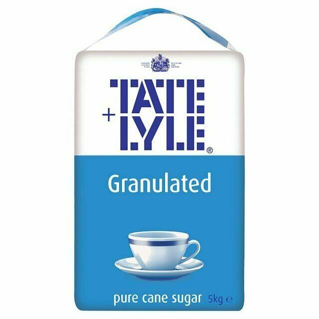 MASTate & lyle Granulated Sugar 5kg Box of 1-Fd