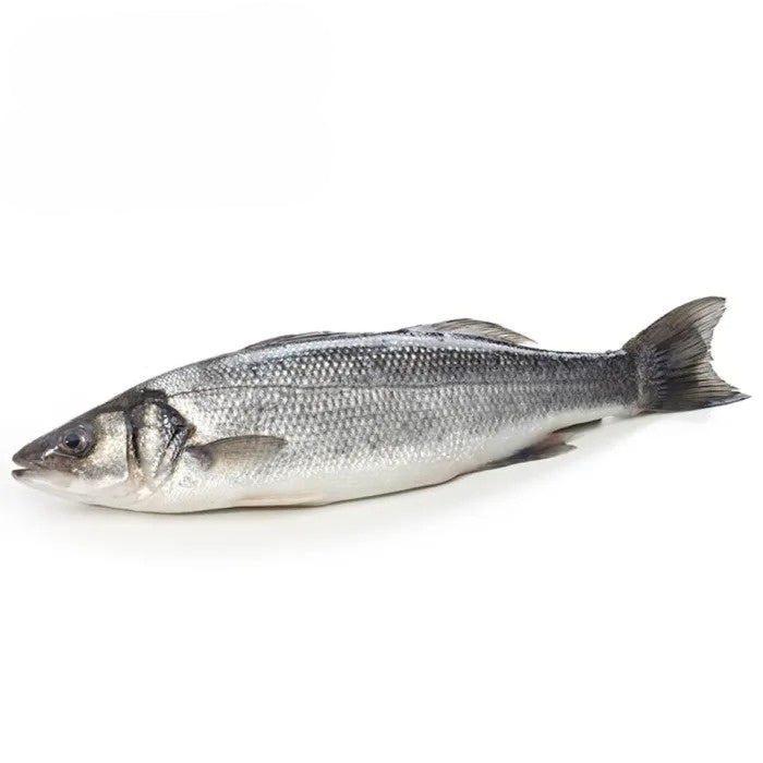 MASAquafish IQF Whole Sea Bass Gilled & Gutted (400-600g)-1x1kg-Food