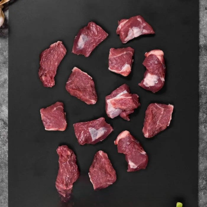 MASFresh UK Halal Diced Lamb Shoulder 1x2kg-Food