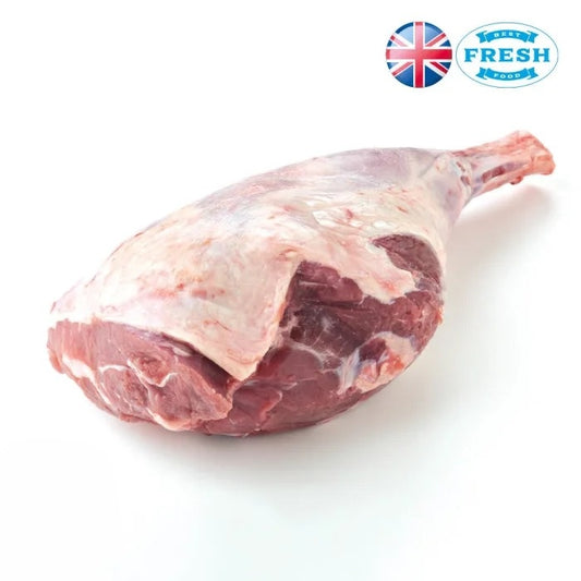 Fresh UK Halal Whole Leg of Lamb (Price Per Kg) Pack Appx.4 kg