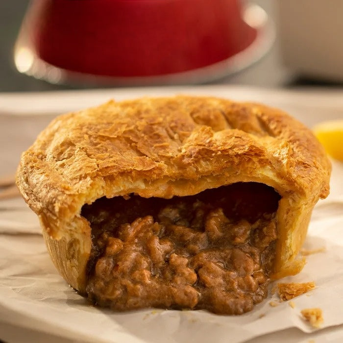 MASPukka Unwrapped Cooked Beef & Onion Pie-1x12-Food