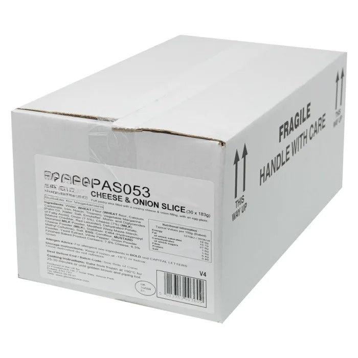 MASCheese and Onion Slice-30x180g-Food