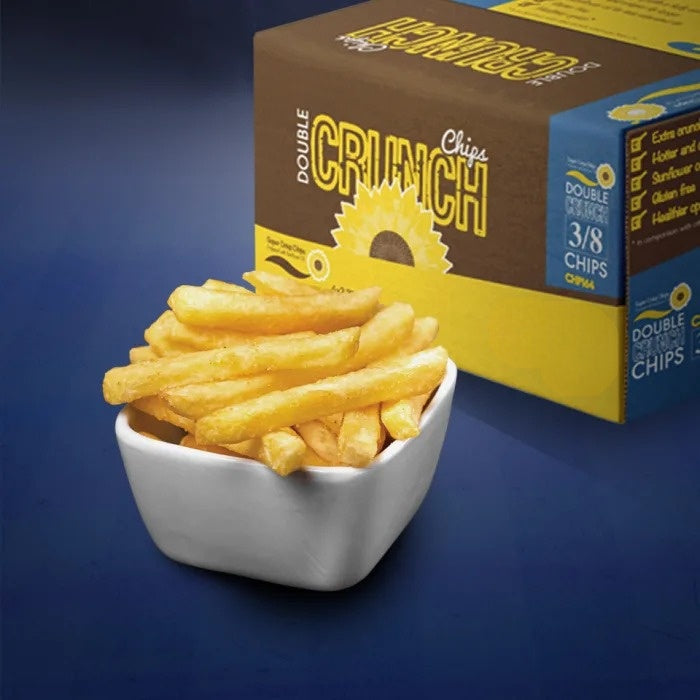 Super Crisp Double Crunch 3/8 Chips 4x2.27kg