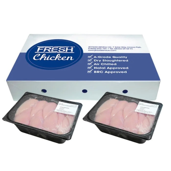MASFresh Halal Chicken Breast Fillets-(250g+)-2x5kg-Food