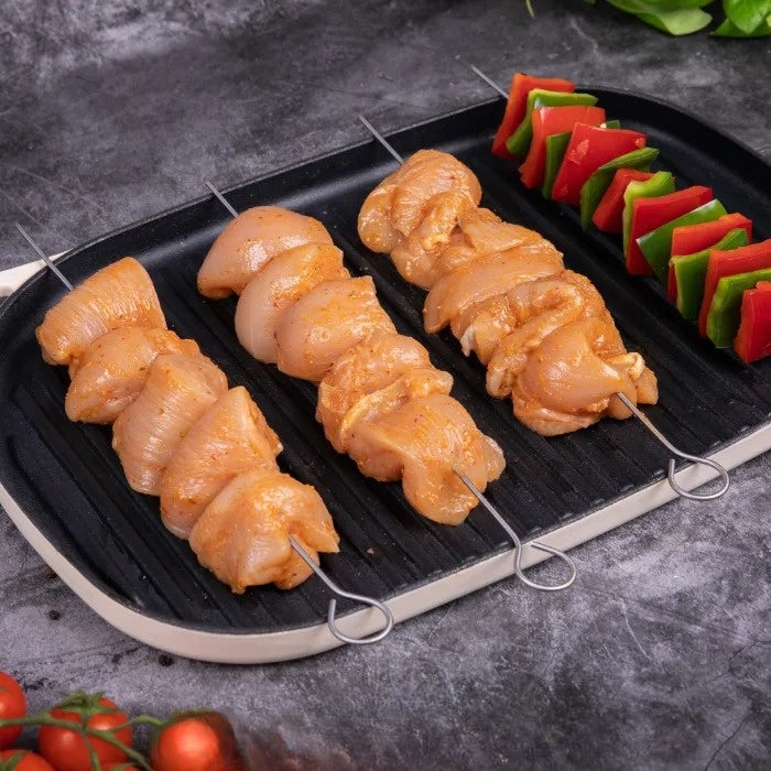 MASMediterranean Style Marinated Halal Fresh Chicken Breast Shish 1x2kg-Food