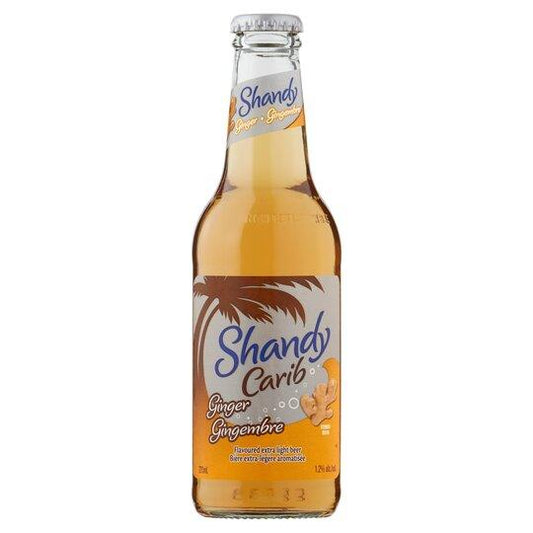 Shandy Carib Ginger Trinidad 275ml Case of 24