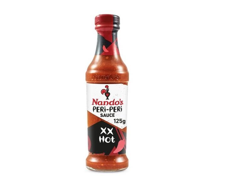 MASNando's Extra Hot Peri Peri Sauce 125g Box of 6-Fd