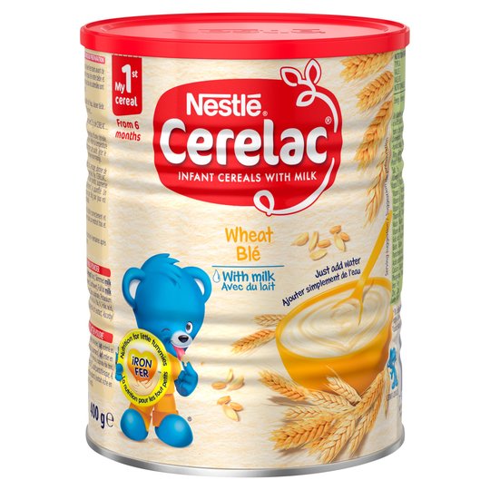 SKNestle Cerelac Six Month Wheat and Milk Cereal 400G