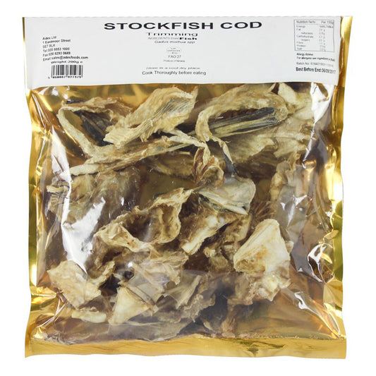 Boneless Stockfish Fillet Cod 175g