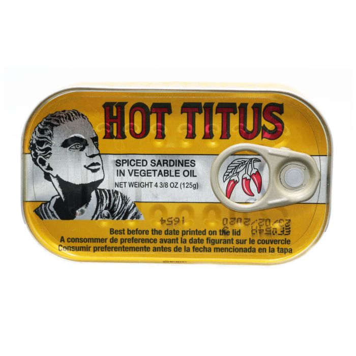SKTitus Sardines Hot 125g