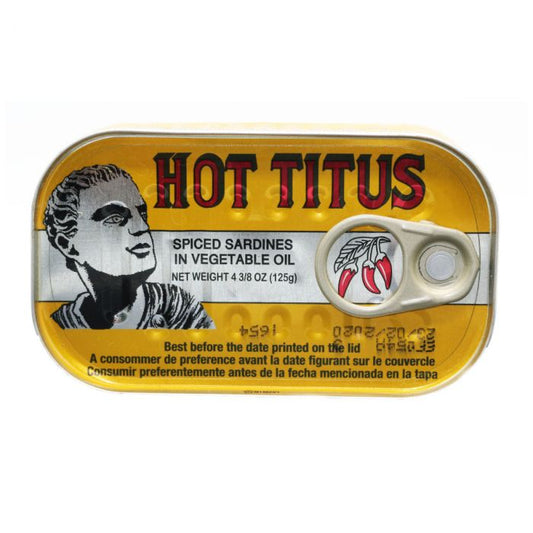 SKTitus Sardines Hot 125g