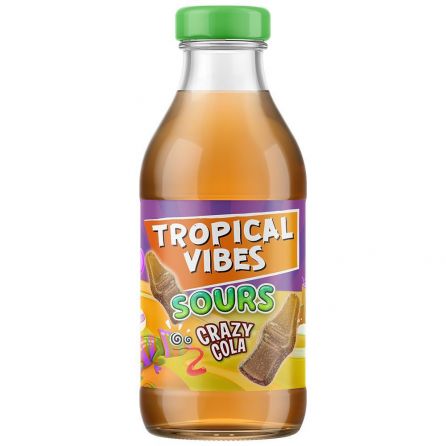 Tropical Vibes Sours Crazy Cola 300ml-Fd
