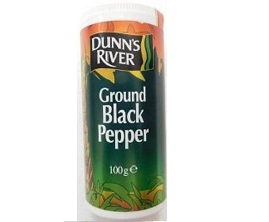 MASDunns River Ground Black Pepper 100g Box of 12-Fd