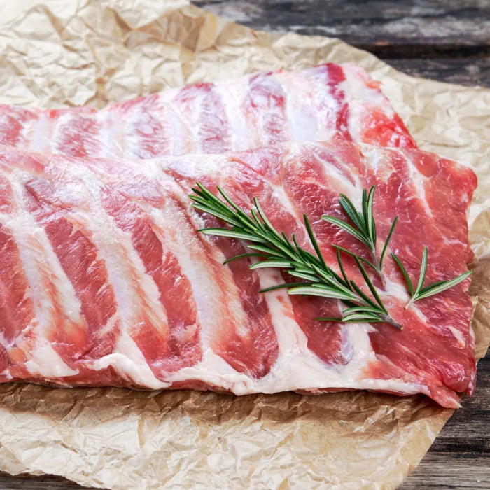 Food Family Frozen Raw Pork Belly Spare Ribs-1x10kg Sales Asetena Pa 