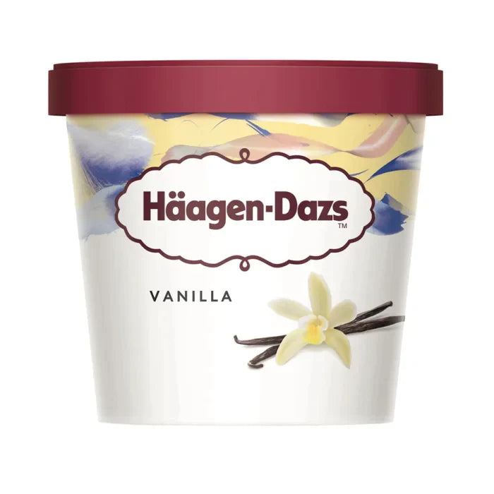 MASHaagen Dazs Vanilla Mini Cup 12pc x  95ml-Food