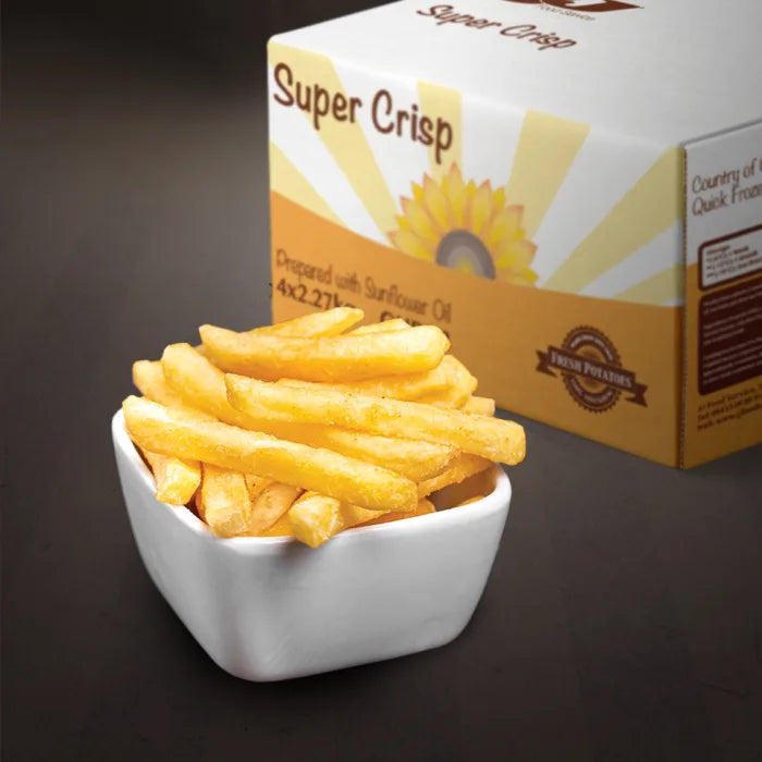 Super Crisp 3/8 Chips 4x2.27kg-Food