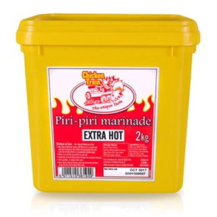 MASChicken Train Piri-Piri Extra Hot Marinade (Red)- 2kg-Food