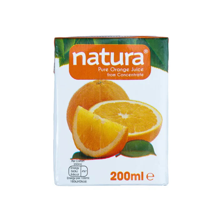 MASNatura Orange Juice Carton 24 x 200ml-Food