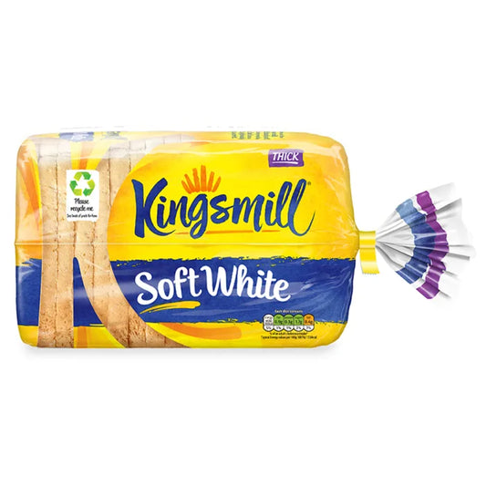 MASKingsmill Great Everyday Soft White Bread (Thick) -800g-Food Loaf Bread Asetena Pa 