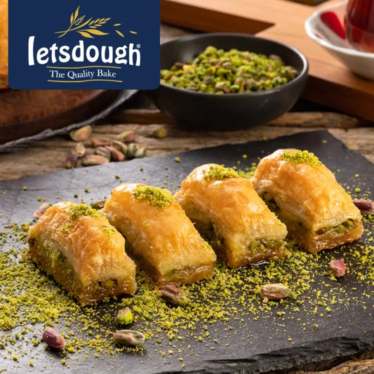 Letsdough Pistachio Baklava  1Kg