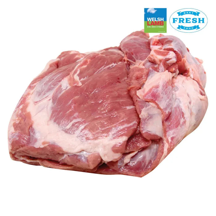 MASFresh Welsh Halal Boneless Lamb Shoulders (Price Per Kg) Box Appx. 7kg-Food