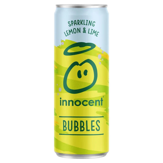 MASInnocent Bubbles Lemon & Lime 12 x 330ml-Food
