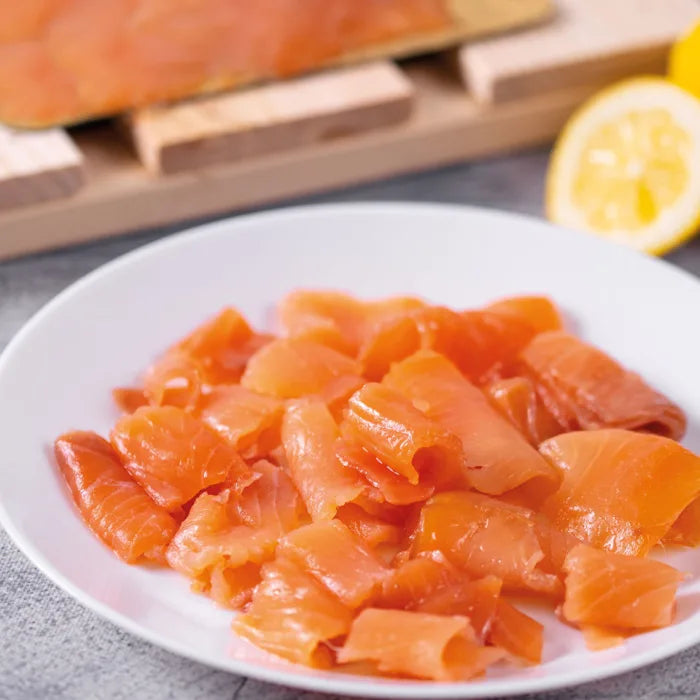 Coln Valley Long Sliced Smoked Salmon  1x454g