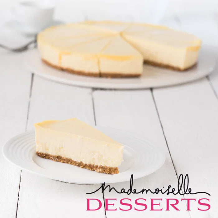 MASMademoiselle Deep & Creamy Cheesecake (Pre-portioned x 12) -1x1.76kg-Food
